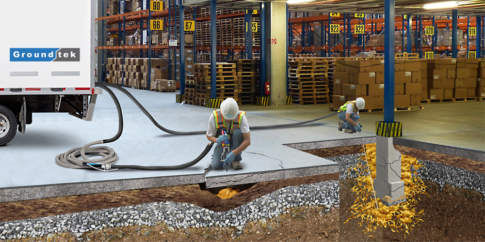 Решение проблем просевших плит на производстве.