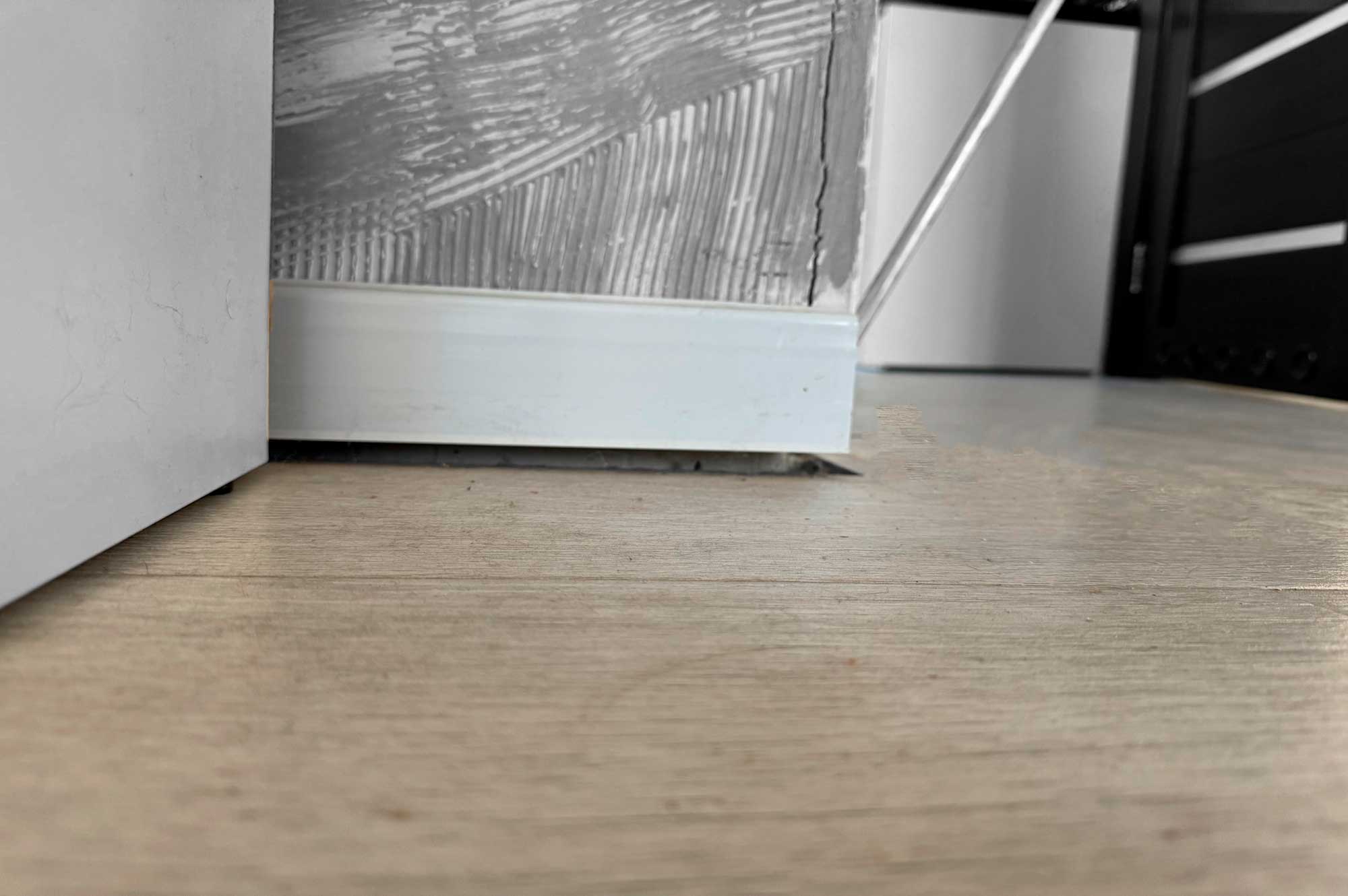 Выравнивание пола после инъекции