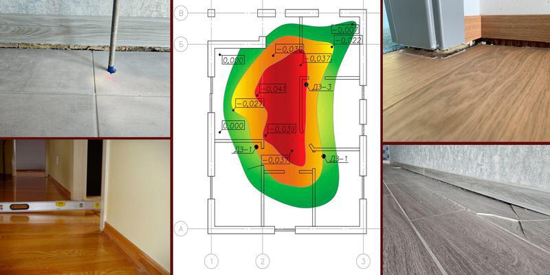Неровные и проседающие полы